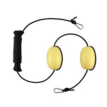고무보트 9M30 피트 닻부승 부표 포승 당김줄 표류 겹 볼 4941365947, Yellow