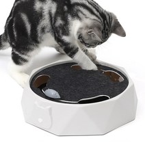 버디캣 버로우 마우스 움직이는 고양이 자동 장난감 (건전지 포함)