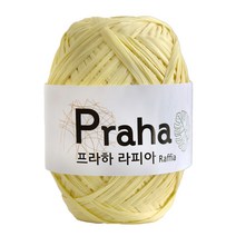 [니트박스 뜨개실] 프라하 라피아 종이실, 26.크림