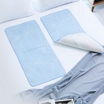 시원한 행사 1+1 쿨젤 쿨매트 아쿠아블루