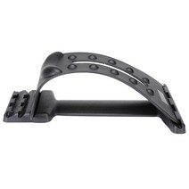 목스트레칭기구 목이완기 목 뻗기 마사지 장비 마법 목덜미 들것 적합 기분 전환 척추 고통 완화 건강 관리 목지압 맛사지, 검은색