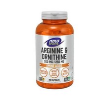 나우푸드 아르기닌 오르니틴 500MG 250MG 100식물성캡슐, 1개, 1개, 100베지캡슐