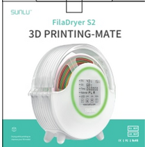 3D프린팅 PLA필라멘트 쓰리디필라멘트 3D필라멘트 sunlu 3d filament Dryer s2 filadryer dry box s2 건조 필라멘트 보관 상자 유지 건조, 건조기 상자 s2-wt-us