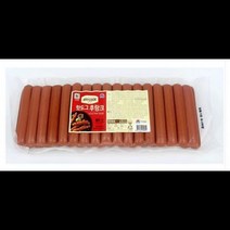 애니쿡핫도그 후랑크 소시지 대림 1KG 식자재 덕용 도매, 단품, 단품