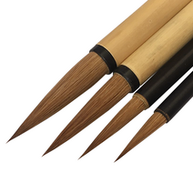 칠성당 황모필붓 초필 비간 간필 대필 낱개 / 옵션선택