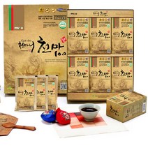 천마니 천마100 80ml 30포 국산 무주천마 당귀 추출액 스테비아효소 진액 농축액 액기스 파우치 건강음료 전통 건강식품 직장인 부모님 귀한 명절 선물