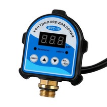 Digital Pressure Control Switch WPC-10 Digital Display WPC 10 Eletronic Controller for Water Pump Wi, 러시아, Russian, Connector 15.5mm