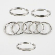 크리스마스키링 증사키링 열쇠고리링 스텐 32mm 연결링 키링 만들기