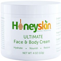 하이드레이팅 페이스 바디 크림 113g 남녀용 건성피부용 마누카 꿀 코코넛 오일