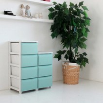 CH1570125.1570132 플라스틱 조립식 서랍장 3단 4단(34형), 3단 서랍장(34형)-그레이