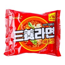 삼양 출출할때 삼양 삼양라면 매운맛 120g 봉지라면 사무실 회사 직장 학생 간식 식사대용 시원한국물, 단품