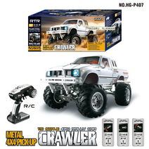 짭부르져 HG-P407 몬스터트럭 락트롤러 4WD 1:10, 하얀색 공식 규격