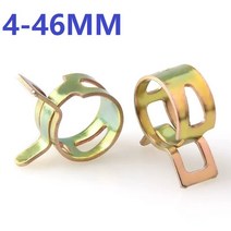 조인트 클램프 10 pcs4mm-37mm 연료 스프링 클립 진공 실리콘 호스 클램프 자동차 오일 워터 파이프, 24 19mm 10pcs