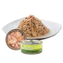 카카토 수제 습식 고양이 강아지 프리미엄 캔 참치필렛 70g