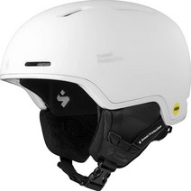 Sweet Protection Looper MIPS 헬멧 - 조절 가능한 하드쉘 스키 및 스노우보드 헬멧 통풍 구글 및 오디오 호환 매트 나르도 그레이 L/XL, Satin White
