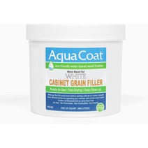아쿠아 코트 워터 베이스 화이트 캐비닛 곡물 필러 젤 빠른 건조 저취 화이트 우드 곡물 필러 업그레이드 수리 및 복원을 위한 프리미엄 캐비닛 곡물 필러. 1쿼트