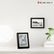 [이케아 직수입] RIBBA 사진액자 (21X30)/인테리어소품, 색상:블랙