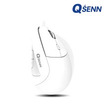 QSENN M310 버티컬 마우스 (화이트)