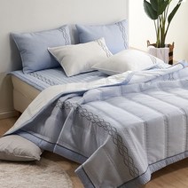 시원한 촉감 여름 아사면 60수 차렵이불 싱글 퀸