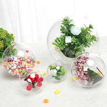 원형 투명공 플라스틱 투명캡슐 아크릴볼 3cm 1P, 쿠D 투명공 원-3cm