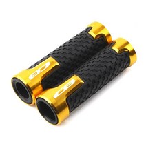 오토바이 알루미늄 핸들 바 그립 혼다 CB500X CB1000R CB400SF CB599 CB125 22MM, 06 gold