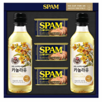 스팸 카놀라유 선물세트 저렴한 추석선물 3만원 이하, 18개