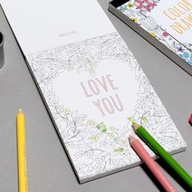 컬러링 엽서북 어르신색칠공부 수채화 집콕 드로잉노트 그림배우기, 상품선택, 본상품선택