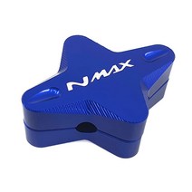 2021 nmax125 날개 야마하 로고 각인 21이상 튜닝 사이드 스탠드, Blue - 블루