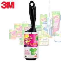 3M테이프클리너 I형 85매/먼지제거/돌돌이/롤클리너/핸드클리너/먼지제거테이프, I형 (1개)