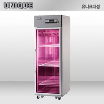 유니크 숙성고 25박스 1도어 고기 숙성냉장고 UDS-25FAR-1, 디지털