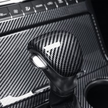 카스타 모하비 더마스터 실내 튜닝 기어봉 커버 카본 몰딩