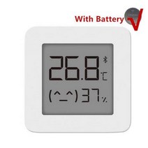 스마트온습도계 온도기록계 블루투스 디지털 습도 온도계 lcd 화면 수분 무선 스마트 온도 센서 (가정사무실 용 배터리 포함)