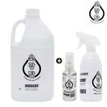 고강탈 4리터 + 100ml + 공병 500ml/반려동물탈취제/b