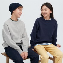 450694 일본 유니클로 키즈 울트라 스트레치 스웨트셔츠 롱슬리브