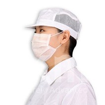 C1 후드 무진모 방진 제전모 케이엠 크린룸 모자, 핑크S