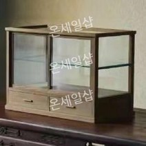 카페 베이커리 원목 쇼케이스 진열장 디저트 빵 쿠키 수납장 우드 빈티지 나무 엔틱 선반 랙, 1. A