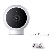 Xiaomi-Mijia 스마트 IP 카메라 2K 1296P WiFi 야간 투시경 양방향 오디오 AI 인간 감지 웹캠 비디오 캠, 03 EU Plug