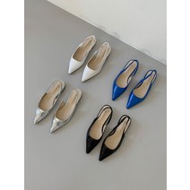 여성 슬링백 굽2cm 스틸레토 7519