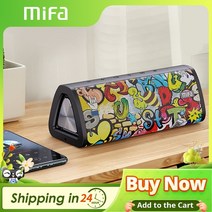 블루투스 스피커 Mifa-A10 + 휴대용 블루투스 스피커 360 ° 스테레오 사운드 20W IPX7 방수 무선 bluetooth 50 24 시간 재생 재생시간 24 h 포터블, [01]