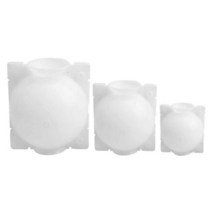 식물재배기 시티팜 원예 식물 뿌리 볼 냄비 접목 성장 상자 사육 파종 케이스 컨테이너 도구, 06 white 12cm