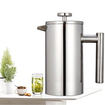 윌밍로 스테인리스커피머신 프렌치커피포트 커피티메이커, 350ml