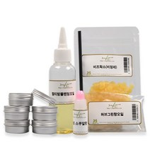 [자연의숲] 멀티밤kit 멀티밤만들기키트 수딩밤 오일밤 오일스틱 보습 방과후수업 체험활동 수제나라, 멀티밤kit(무향)+틴케이스(5ea)