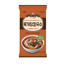 샘표 육개장칼국수, 125g, 90개