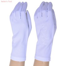 자외선 차단 찔레꽃 운전 혼주 예식 웨딩 자수 장갑, FREE, 민자백색, 쿠팡 연두 본상품선택