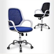 파란들 엘로이 사무용 학생용 메쉬의자 체어, 블랙