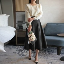 악녀일기 [악녀일기] 셀링 플레어 롱 스커트