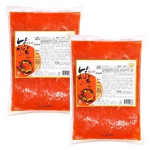 손씨푸드 1+1 날치알 레드 500g x 2 알밥 주먹밥, 1set