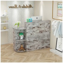 매장 카운터 데스크 안내 인포메이션 카운터테이블 미용실 식당 안내데스크, AH_100x50x100cm