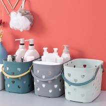 ABM 하트 목욕바구니색상랜덤, 옵션명, 본품