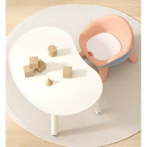 다용도 땅콩책상 유치원 책상 아이방책상 꼬마책상, (싱글테이블)네잎클로버대